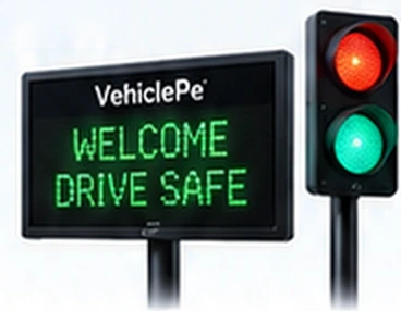 Illustrative LED Display & Traffic Light